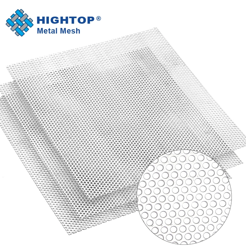 Powder Coated Decorative Perforated Sheet Metal for Architecture Building Facades