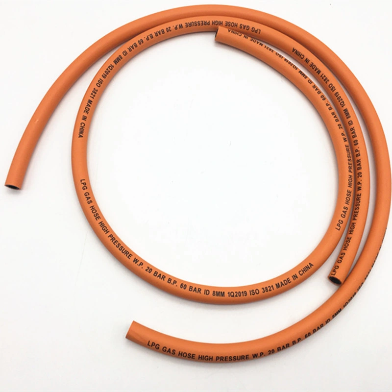 Factory Wholesale/Suppliers Rubber Gas Hose Pipe for Family Gas