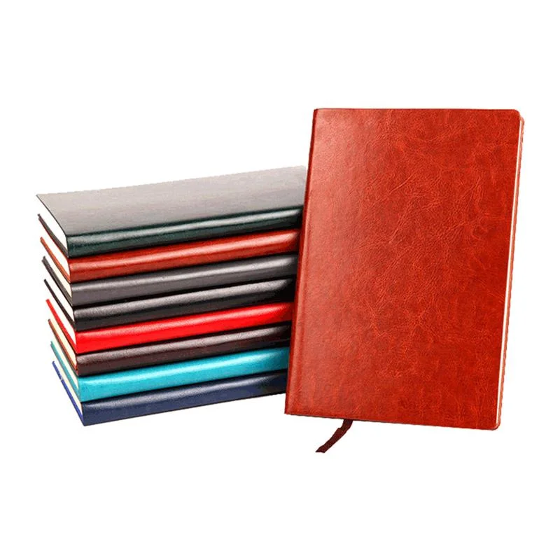 High Quality A5 Notepad Luxury PU Leather Notebook for Business