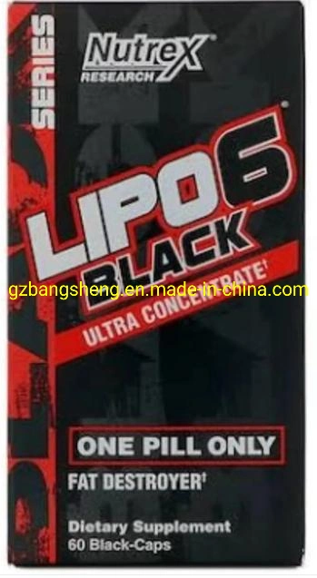 Natural Lipo-6 Black Pioneer Fat Loss Weight Slimming Pills