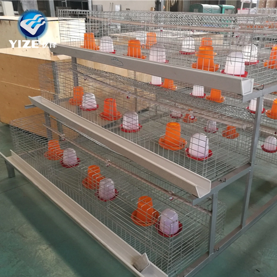 Rendimiento de alta calidad/alto costo colocación automática jaulas de gallina Broiler aves de corral Equipo jaula Alimentador de pollo de capa libre