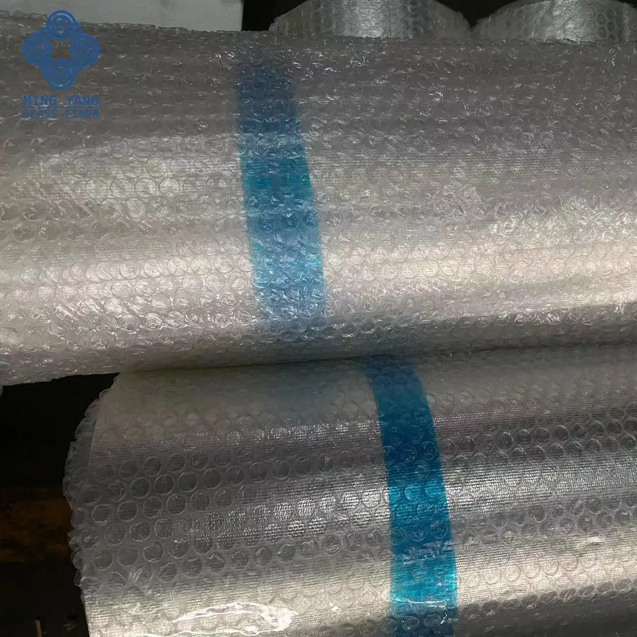 One Side Coated Silver Aluminum Foil Fiberglass Cloth Thermal Insulation Material