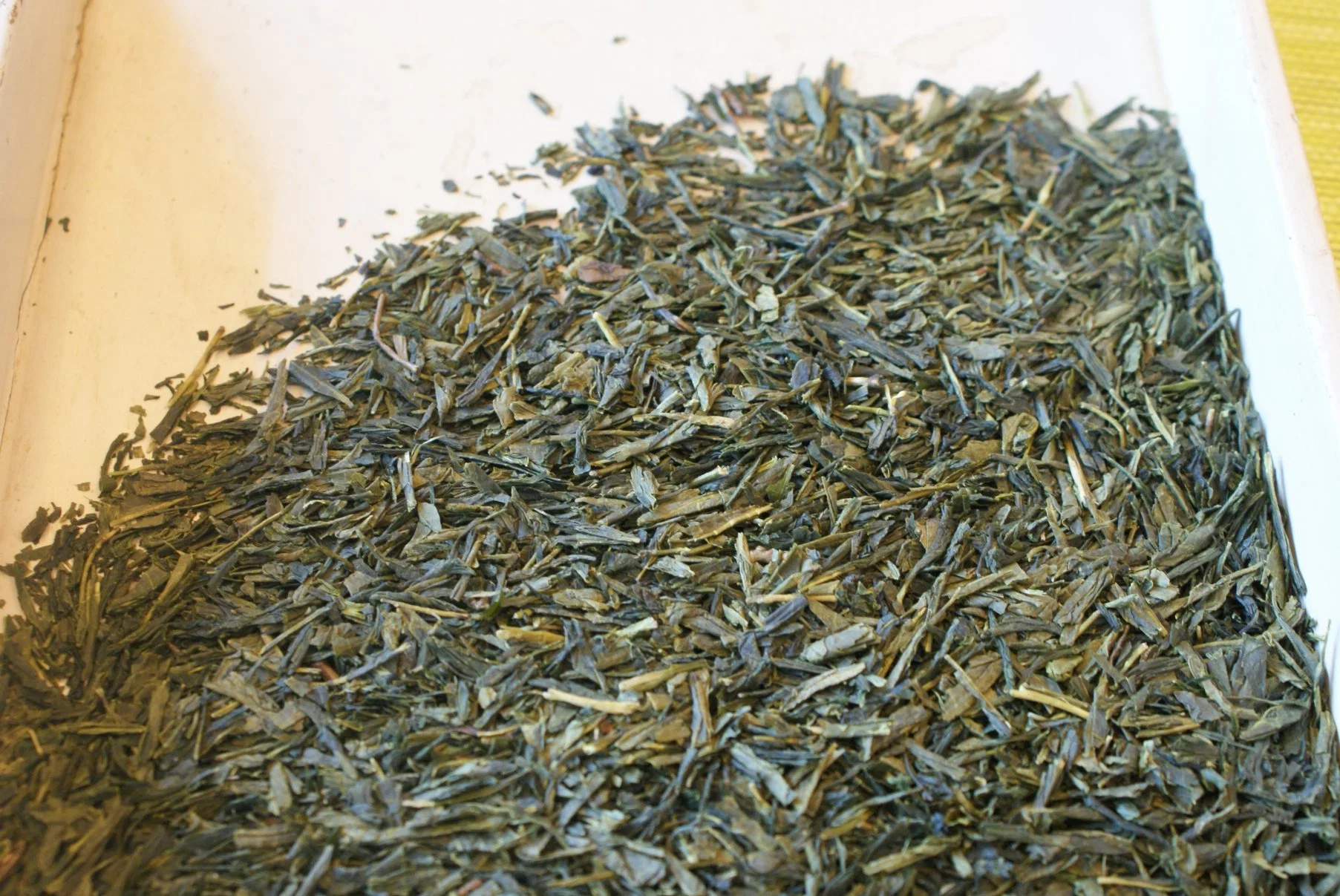 Органический зеленый чай Sencha на пару с 8911 Чай Помпадур