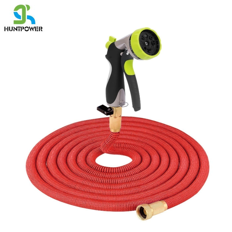 Precio más barato buena calidad 25 FT Garden Hose con 7 Pistola Fuction Spray