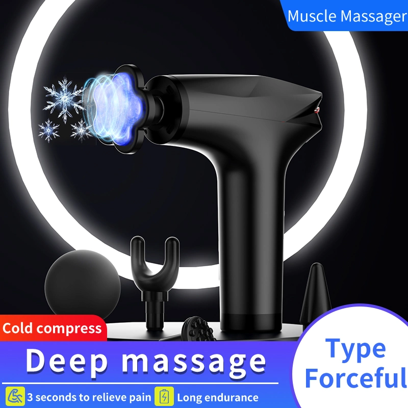 Potente Massager Gun profesional Gimnasio Deportes músculo tejido profundo Relax Fascia Mini Masaje pistola relajación muscular alivio del dolor Masaje.