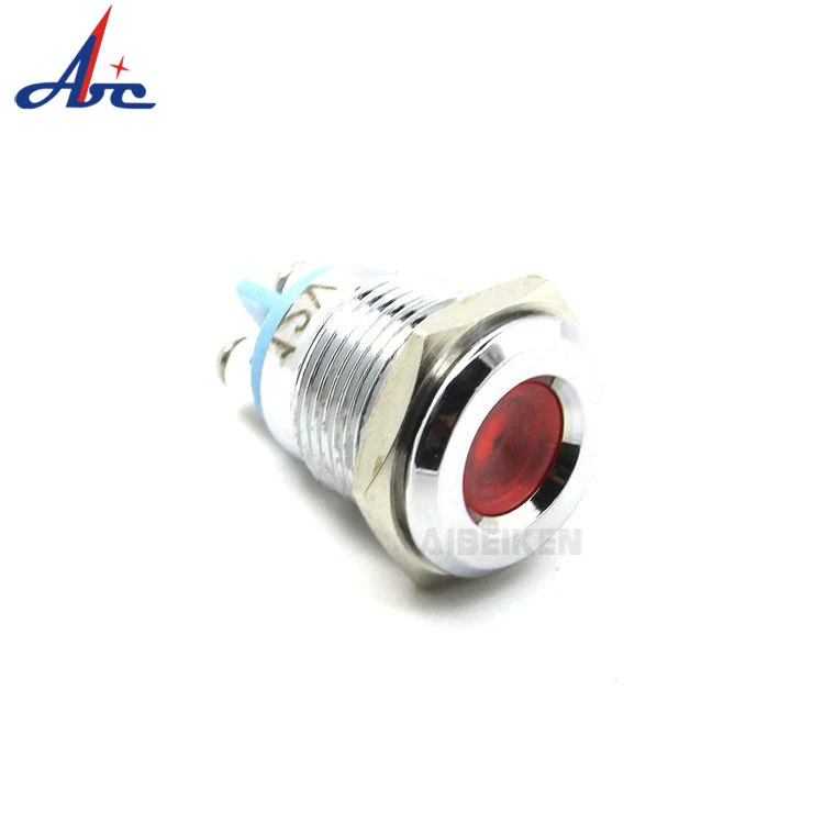 Waterproof M16 Blue LED Lighting DC 12V 24V Car Bike Motorcycle Indicator Lamp Price