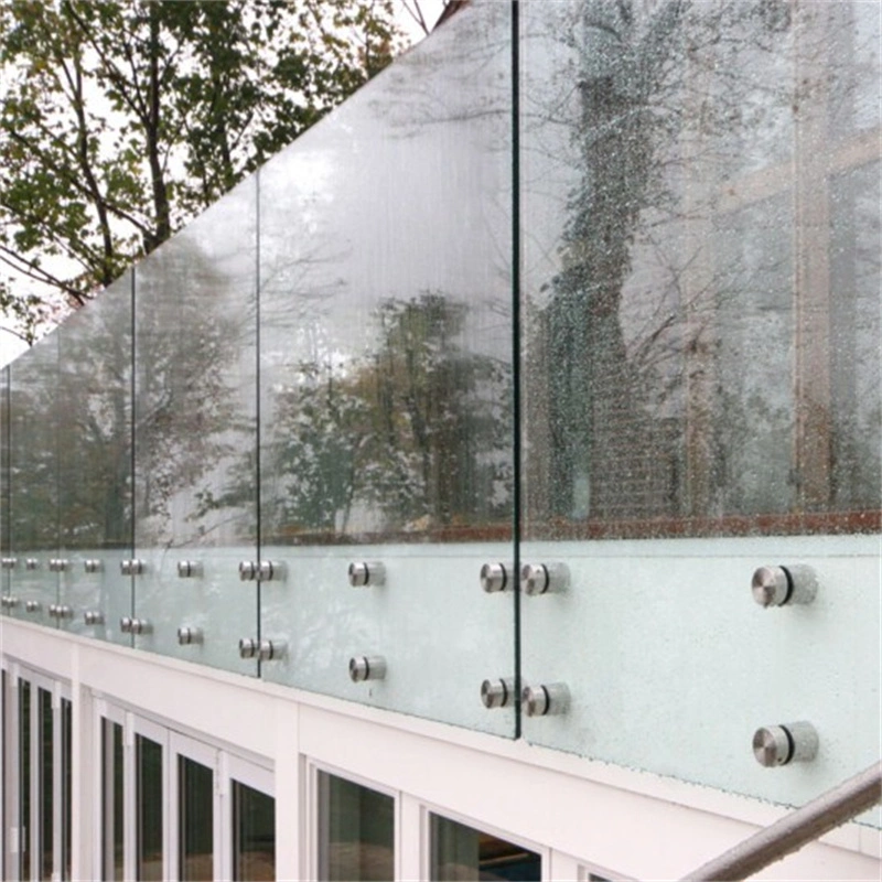 High quality/High cost performance  Stainless Steel Standoff Glass Railing for Staircase/Balcony