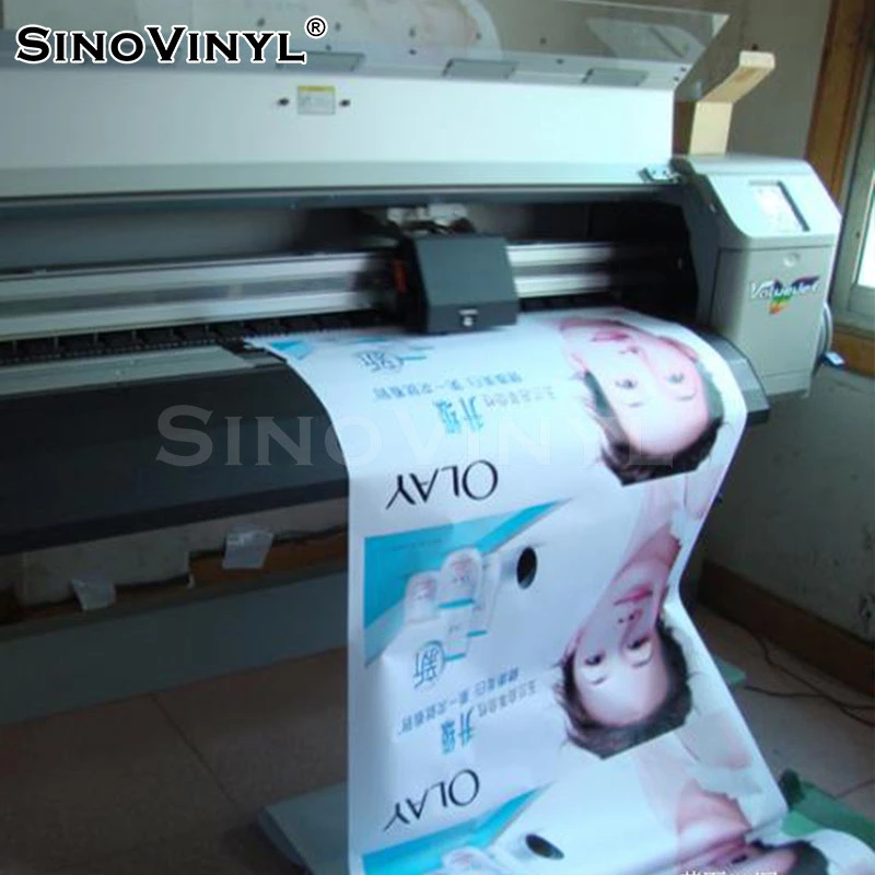 SINOVINYL Eco Solvent UV Printable Reflective Sheeting Film For Printing