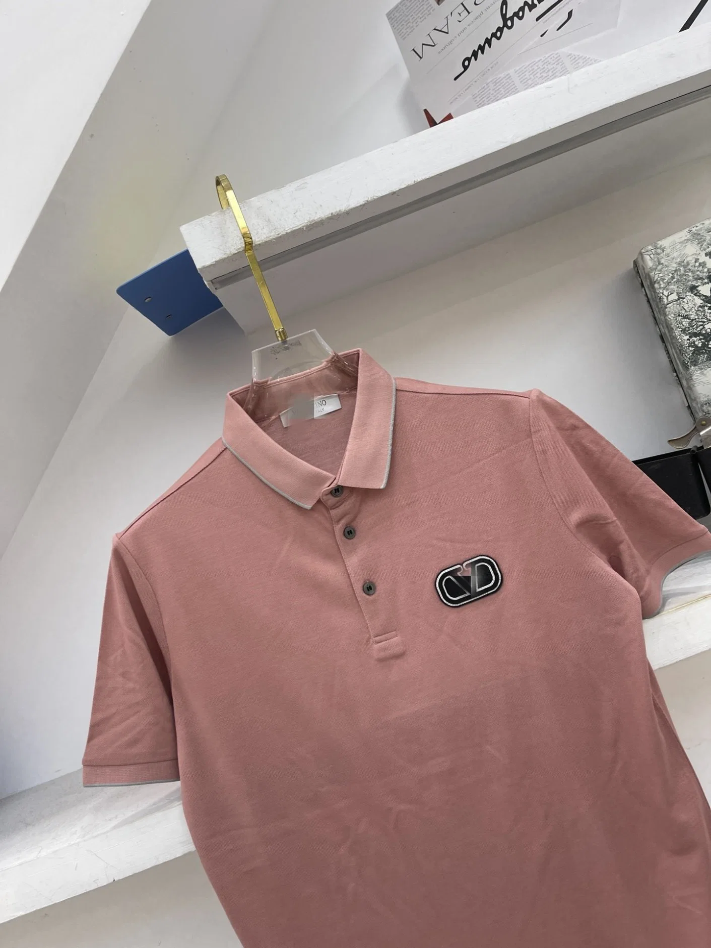 Última moda de alta calidad Grado Superior de Negocios Simple réplica Venta caliente Polo hombre