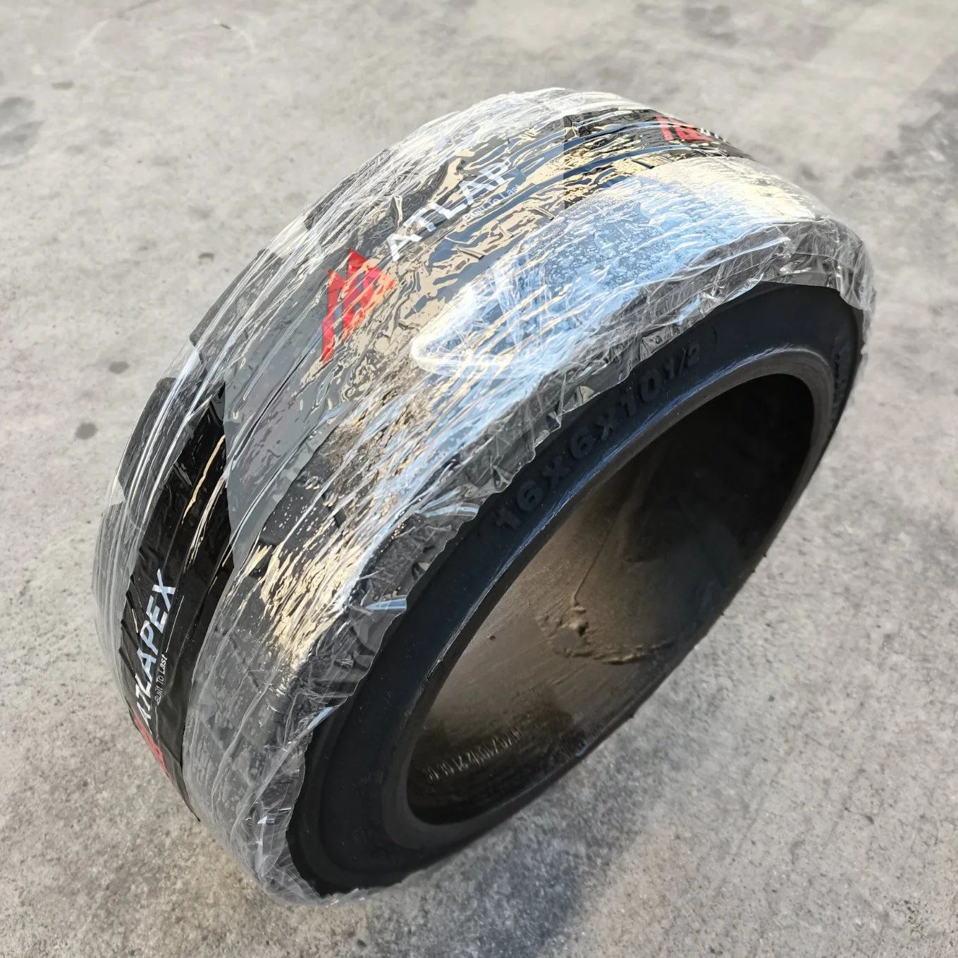 Durable Press on Band Tire Cushion Tire Electric Solid Forklift Tire 21X7X15 26X6X20 22X14X16 Tire Pressed on Solid Tire