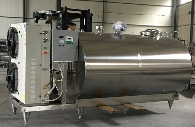 Stainless Steel Milk Storage Chilling Cooling Tank with Refrigerator