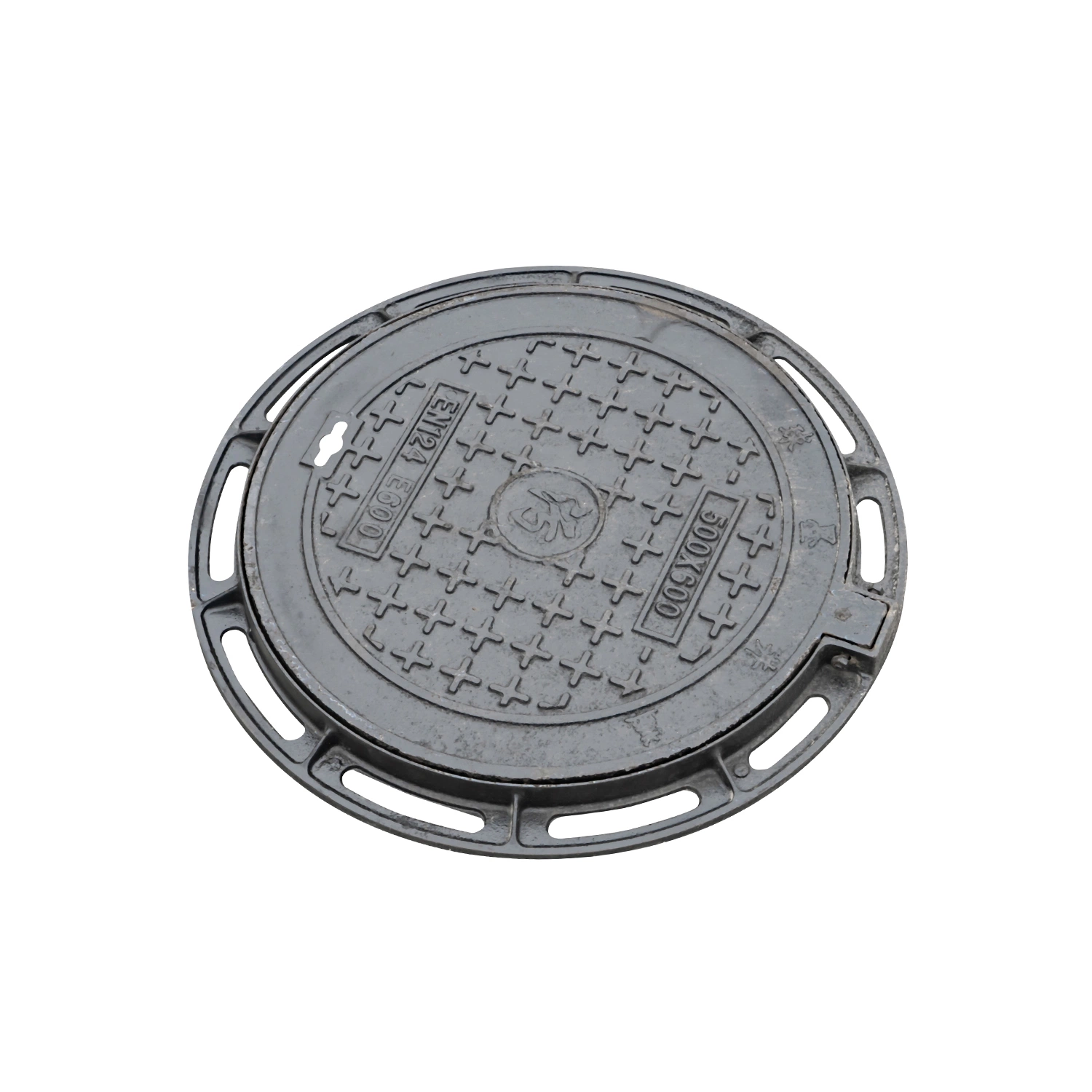 Factory Sewer Drain Gulley FRP SMC Round Concrete Fiberglass Composite Manhole Cover