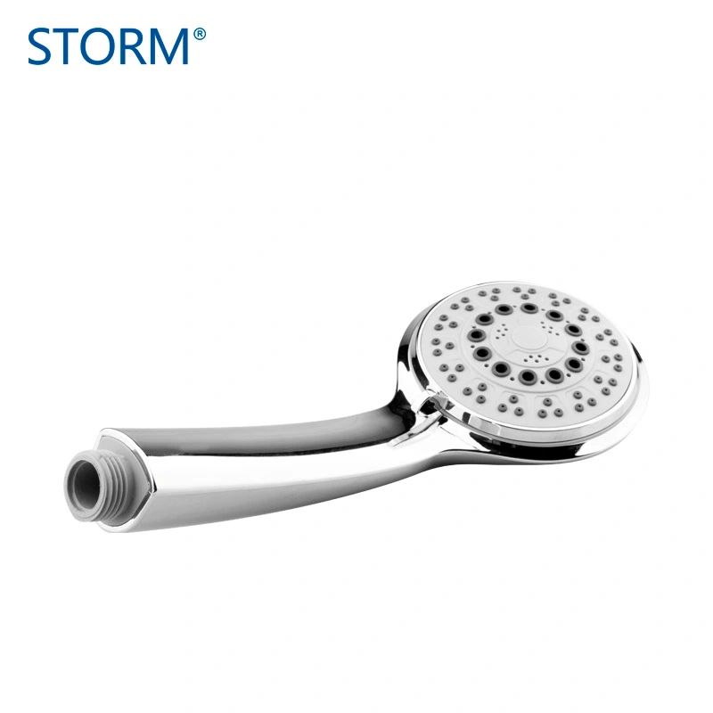 Bathroom Wall Mounted Shower Handle Shower Head Set with Bracket and Hose