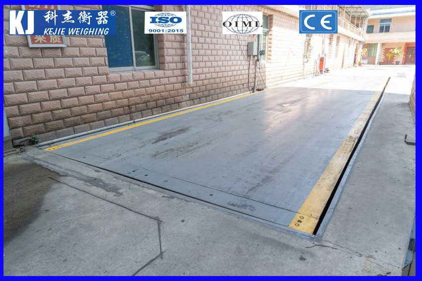 60t 3X16m or 18t High quality/High cost performance  Electronic Weighbridge /Truck Scale with or Without Weighing Controller From China Kejie Factory for Export