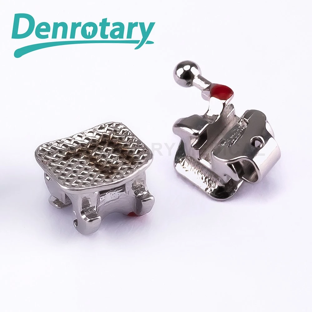 Material Dental Roth 022 Auto activa de los soportes de ligar el soporte de metal de ortodoncia