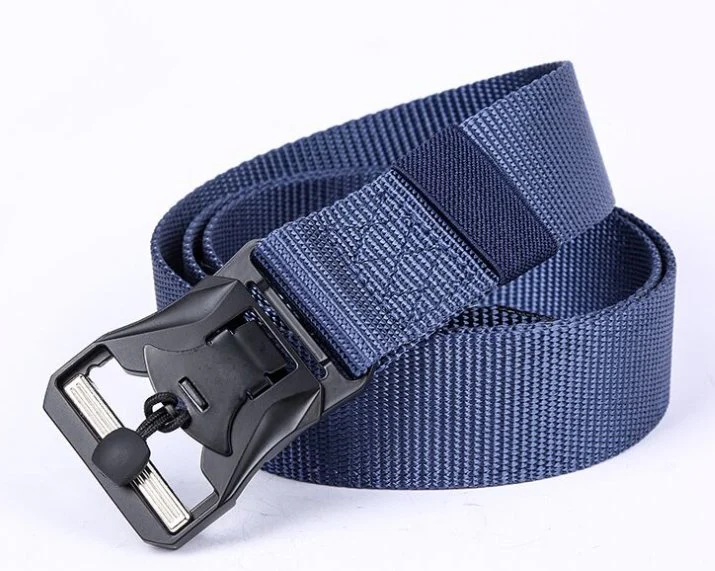 Jinteng Custom Mens Elastic Stretch Outdoor Belts Military Style Hiking Tactical Work Riggers Belt