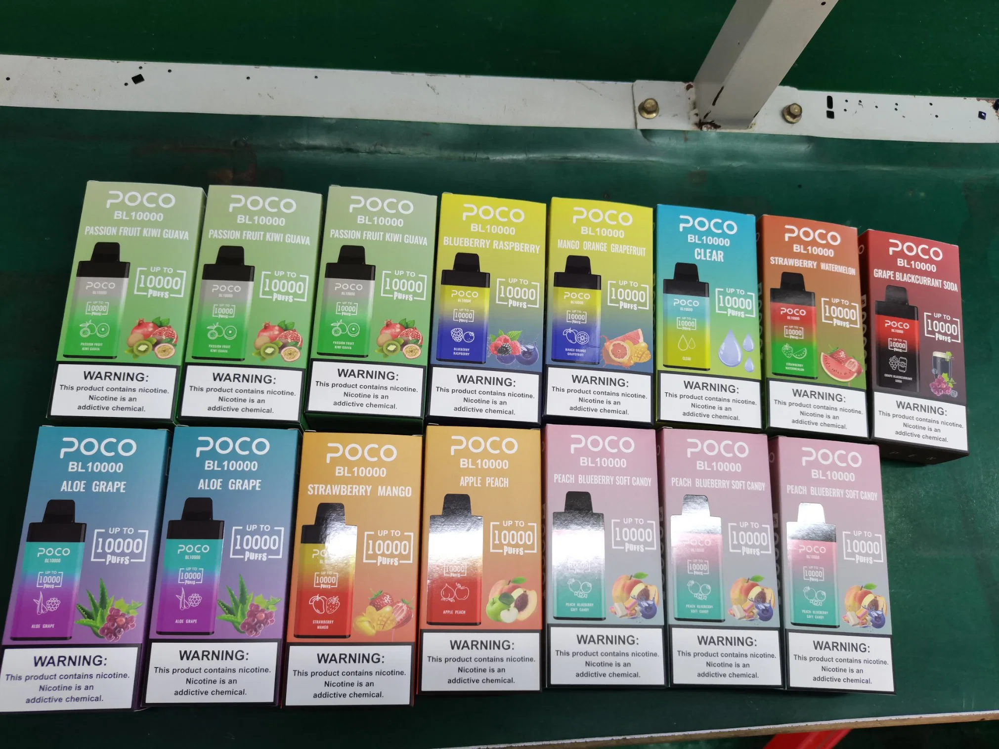 O Super Bar de melhor qualidade da poco, descartável, a 10.000, impasses sabores fantásticos Vape