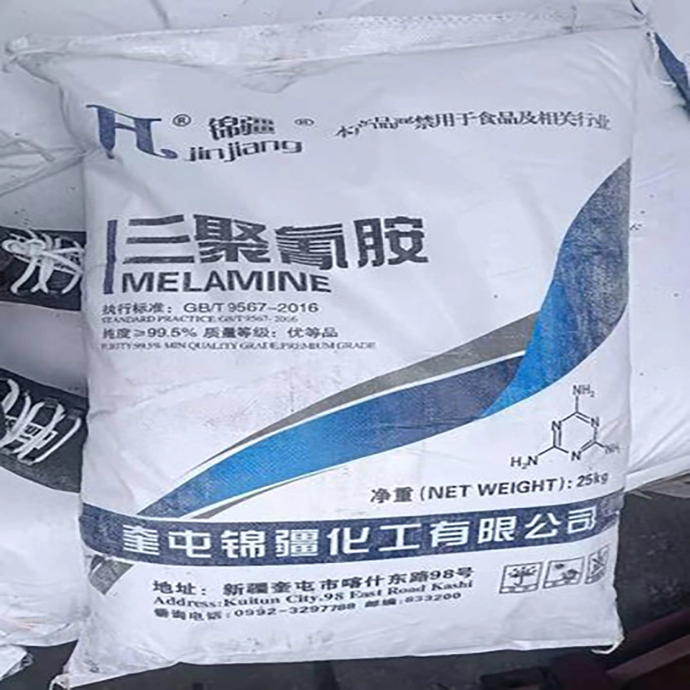 La Chine prix d'usine 99,8 % de la mélamine Prix pour la Résine d'urée formaldéhyde