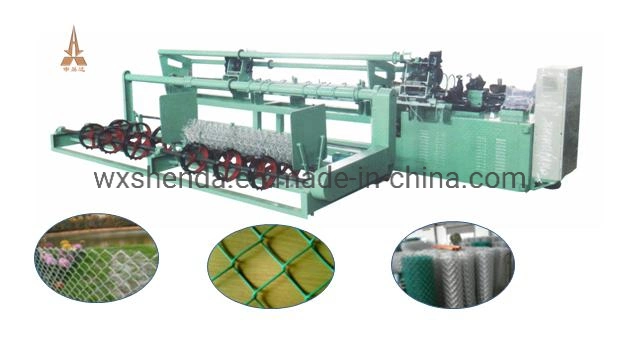 High Speed Low Noise Automatic Chain Link Fence Machine (SD25/100) , Chain Link Fence Machine