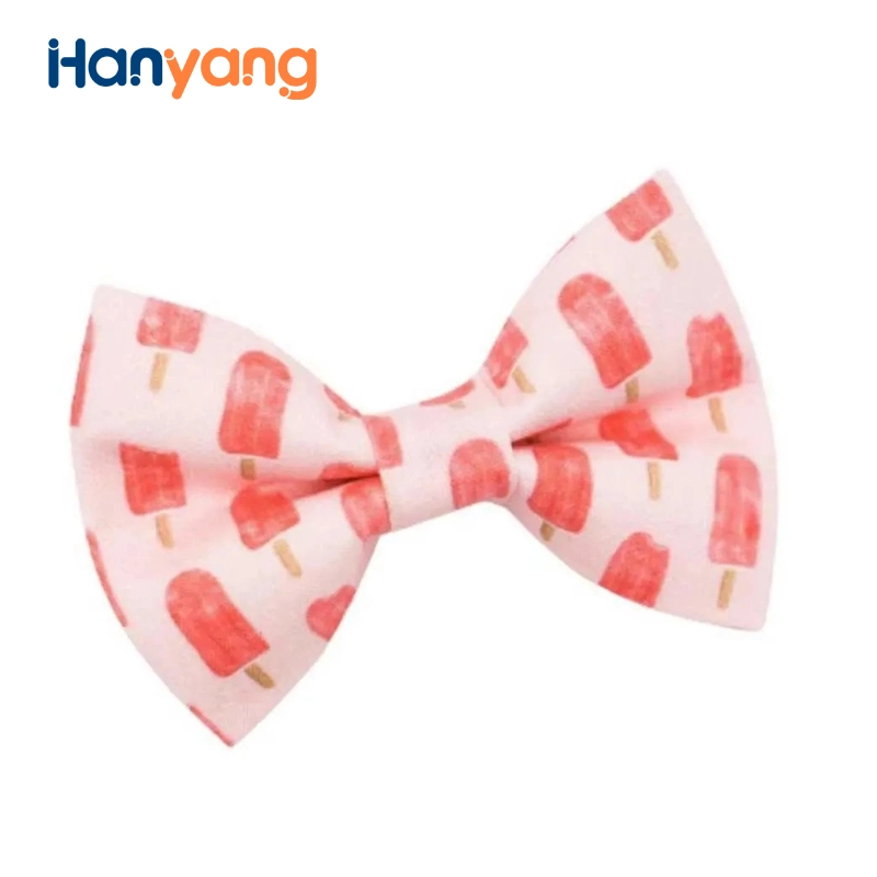 Hanyang Most Popular Wholesale Fashionable Polyester Dog Bowtie Dog Accessories