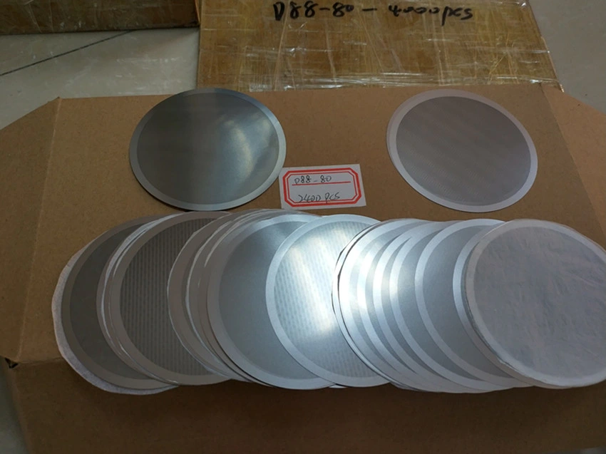 Stainless Steel Chemical Photo Etched Round Plate