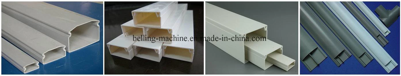 Plastic Profiles Production Line for PVC Cable Trunking Production