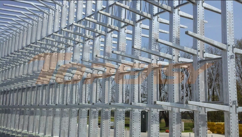 Galvanized Shelf Warehouse Cantilever Rack