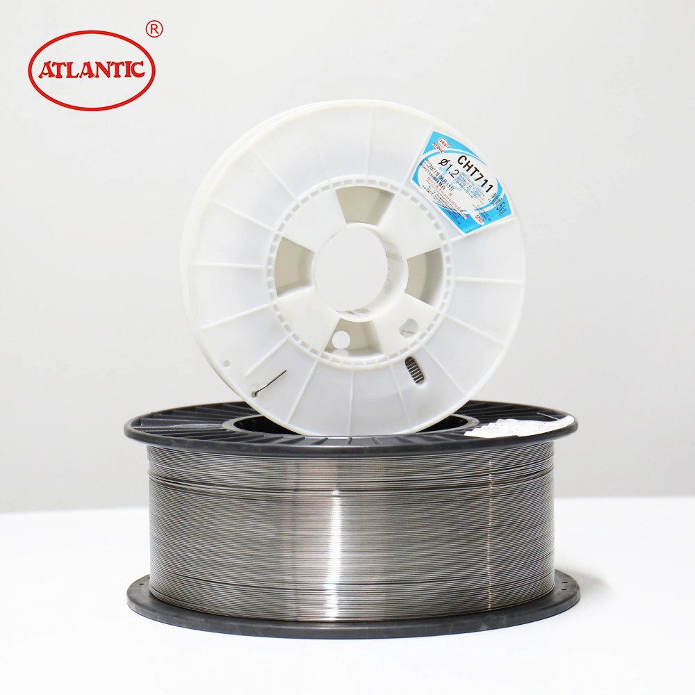 Atlantic OEM ODM Obm Factory Wholesale/Supplier Price Tungsten Carbide Copper 0.8mm CO2 Solder MIG Mag TIG Welding Wire E71t1 Flux Cored Welding Wire