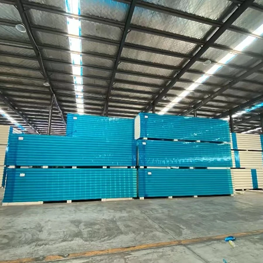 Insulated Polyurethane PU Sandwich Panel Wall for Cold Room Roof Board