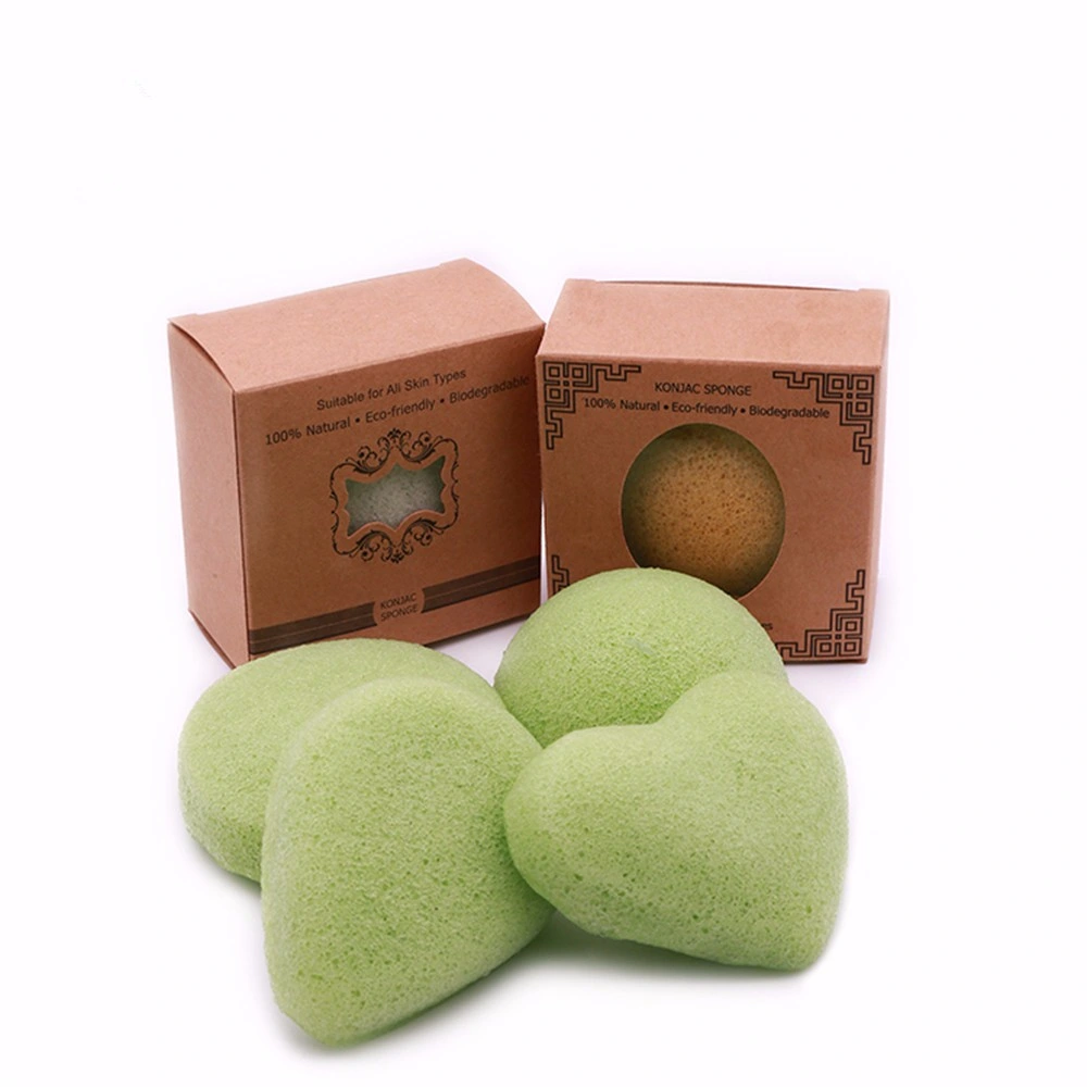 Bath Sponge Konjac Facial Sponges for All Skin Types Soft and Gentle Face Body Exfoliation and Deep Cleansing Organic Natural