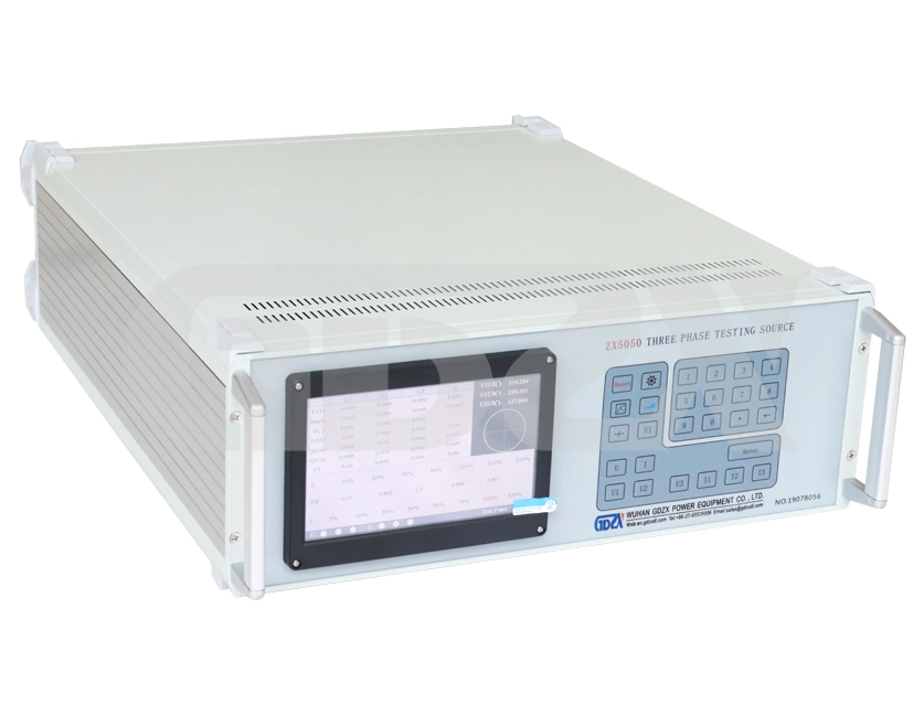 High Precise Three Phase Programmable Testing Source AC DC Electric Energy Meter Field Calibrator