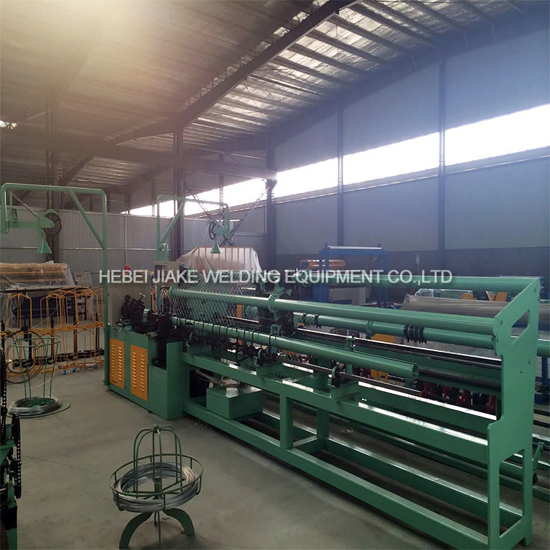 Double Wire Chain Link Fence Mesh Weaving Machine