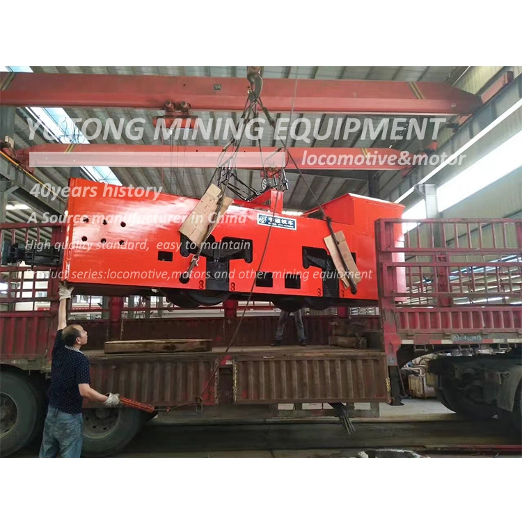 Cjy1.5 Ton Narrow Gauge Electric Mining Trolley Locomotive/Overhead Line Electric Locomotive