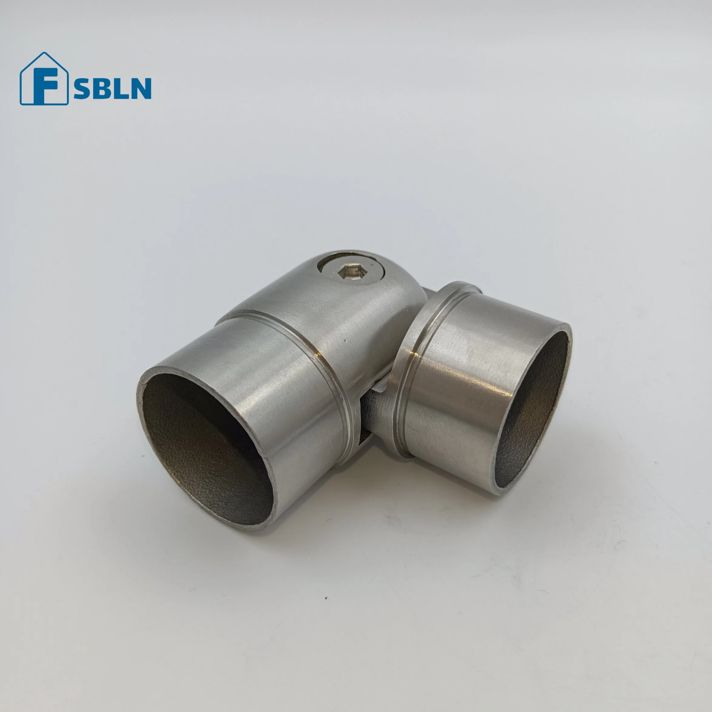 Balcony Handrail Accessories SS304 Railing Stainless Steel Adjustable Handrail Tube