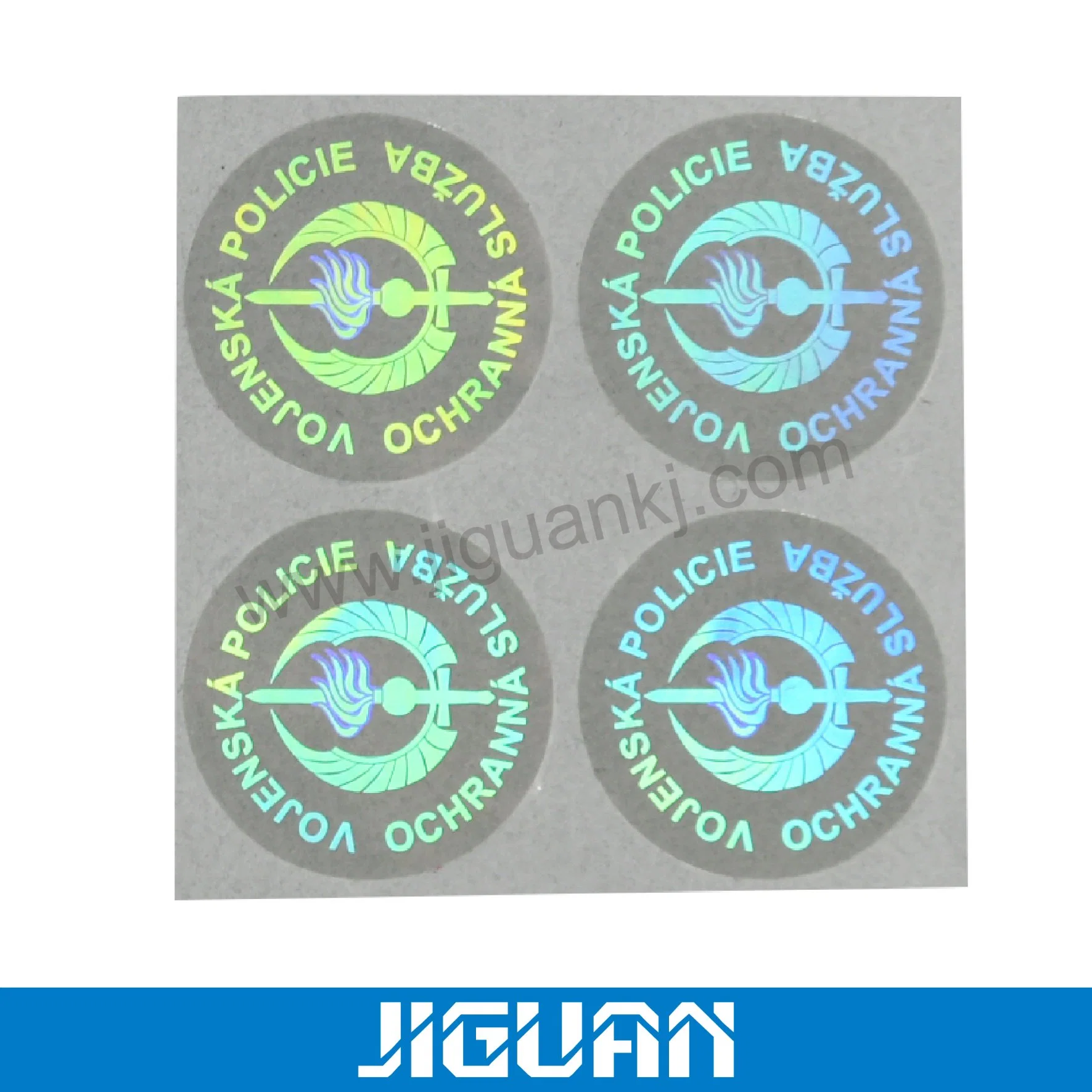 Warranty Quality Glossy Transparent Sticker Laser Printing