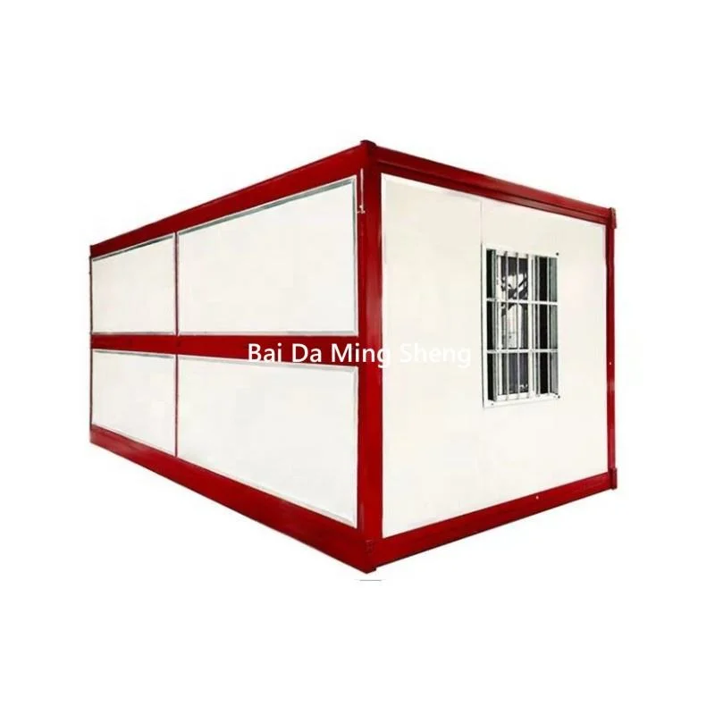 China Prefabricated Luxury Folding Living Container Prefab Portable Houses Villas 2 Bedroom