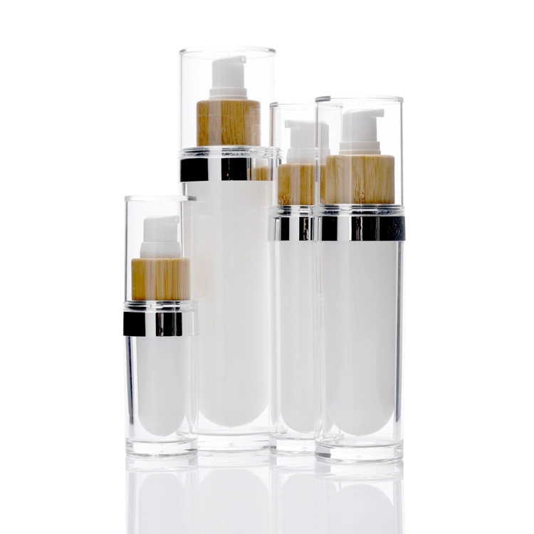 Bamboo Bottle and Jar for Cosmetic Packaging (PPC-BS-002)