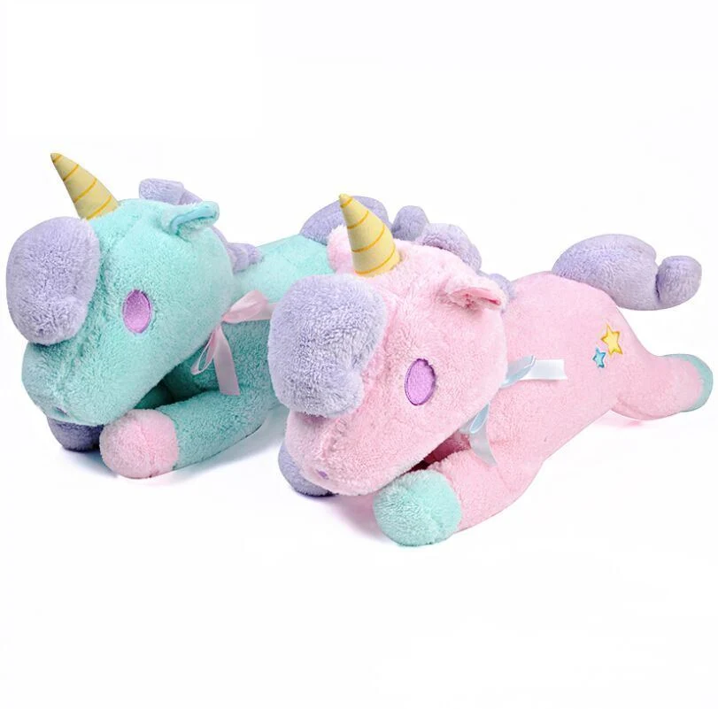 OEM San Valentín′ S día Cumpleaños Pony Unicornio Plush Juguete relleno