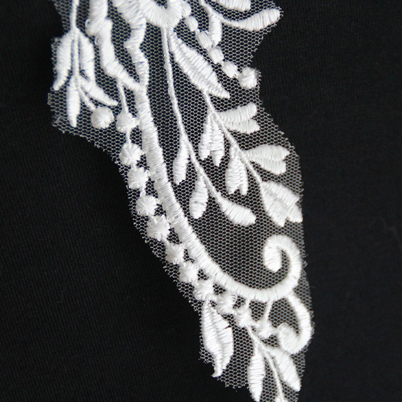 Best Sell Amazing Lace Trimming Embroidery Lace Applique for Wedding Dresses and Hometextiles