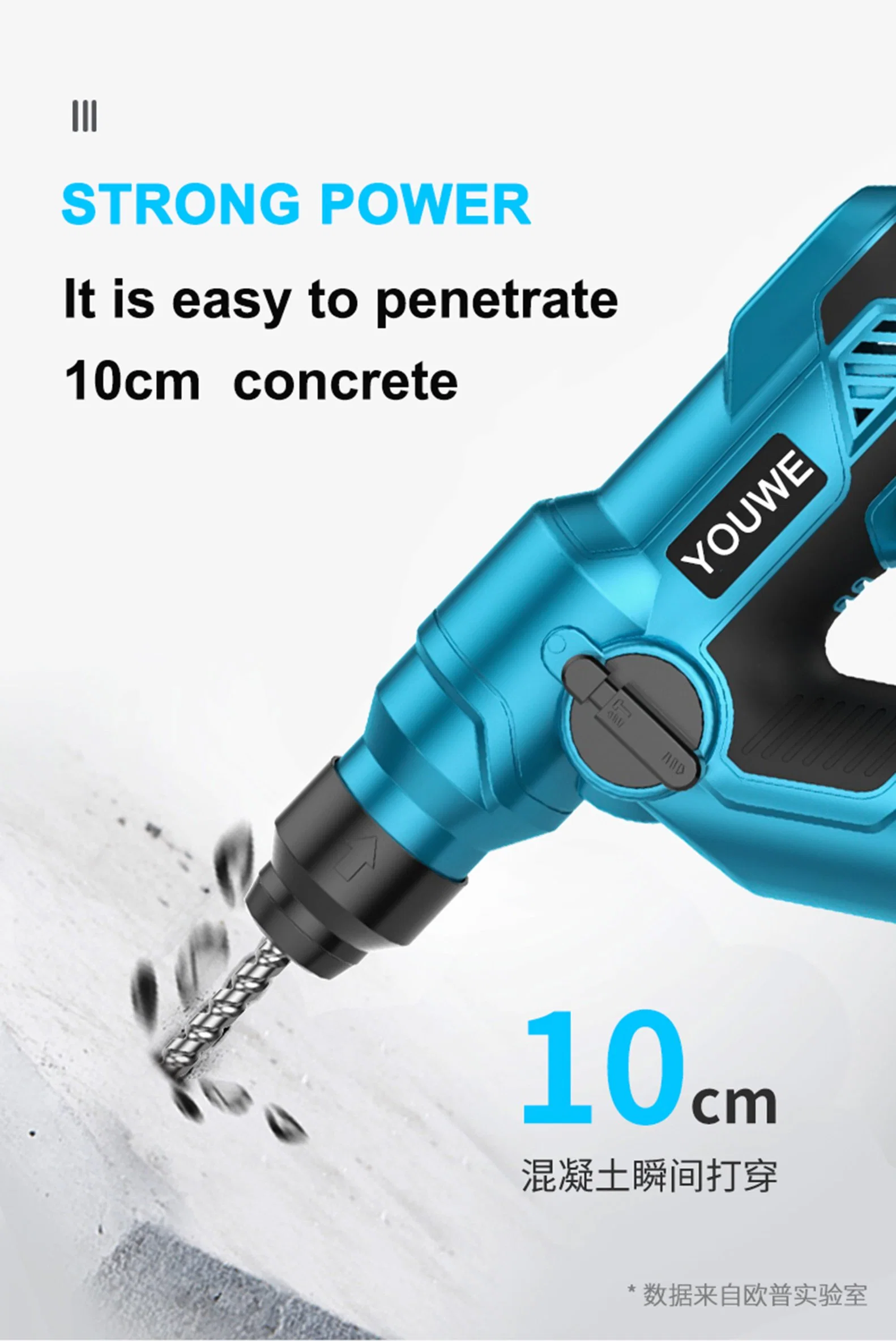 Cordless Hamme Drill, Power Tools, LED Drill, Impact Hammer