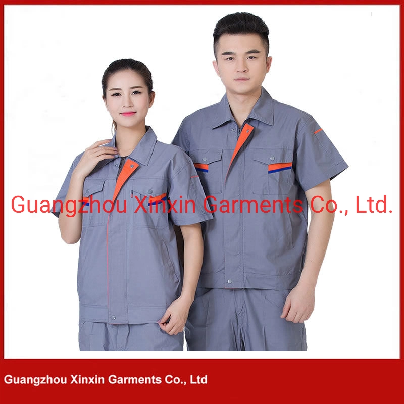 Custom Made Short Sleeve Working Clothes for Summer (W223)