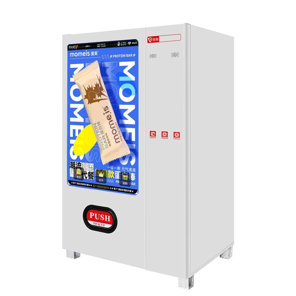 55 Inches Touch Screen Elevator Vending Machine 2022 Vendlife Vending Cold Drink and Snack Standard: Coin and Bill Free Spare Parts