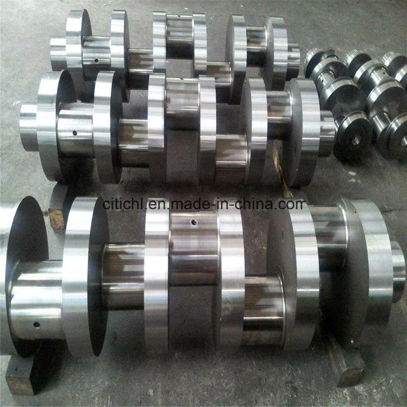 High Technology Durable Forged Steel Crankshaft for Mining Equipment