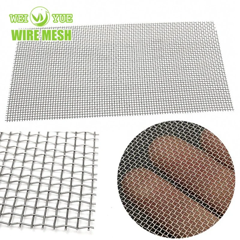 Stainless Steel Wire Mesh Garden Fence Filter Element Building Material Ultrafine Pore Filtration Quartz Grit Metal Mesh