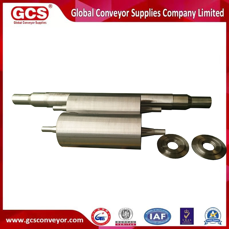 Belt Conveyor Drum Rubber Lagging Drive Head Pulley