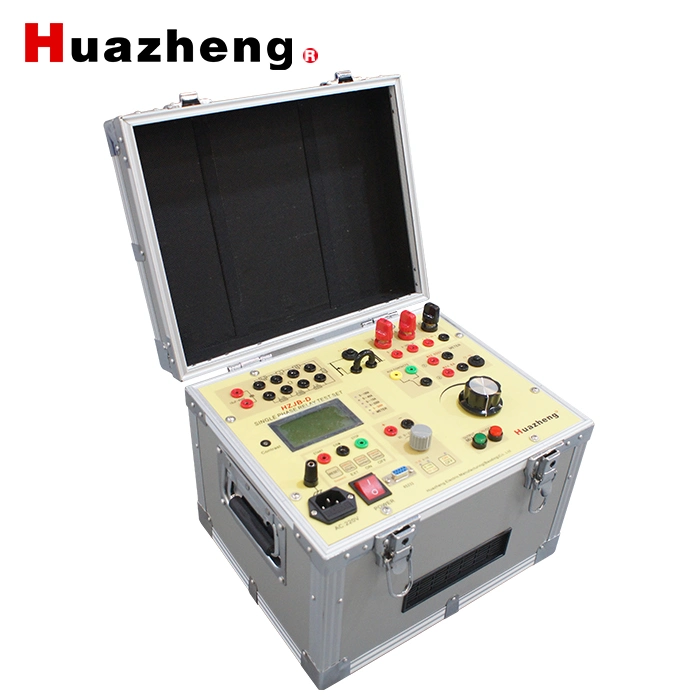 Current Relay Single Phase Secondary Injection Test Set / Relay Protection Tester