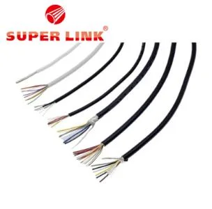 USA/Canada Type AC Power PVC Insulated Reinforced Wire UL2490/ Awm 18AWG Copper Wire Harness Electriacl Cable for /Reinforced Hook up Wire
