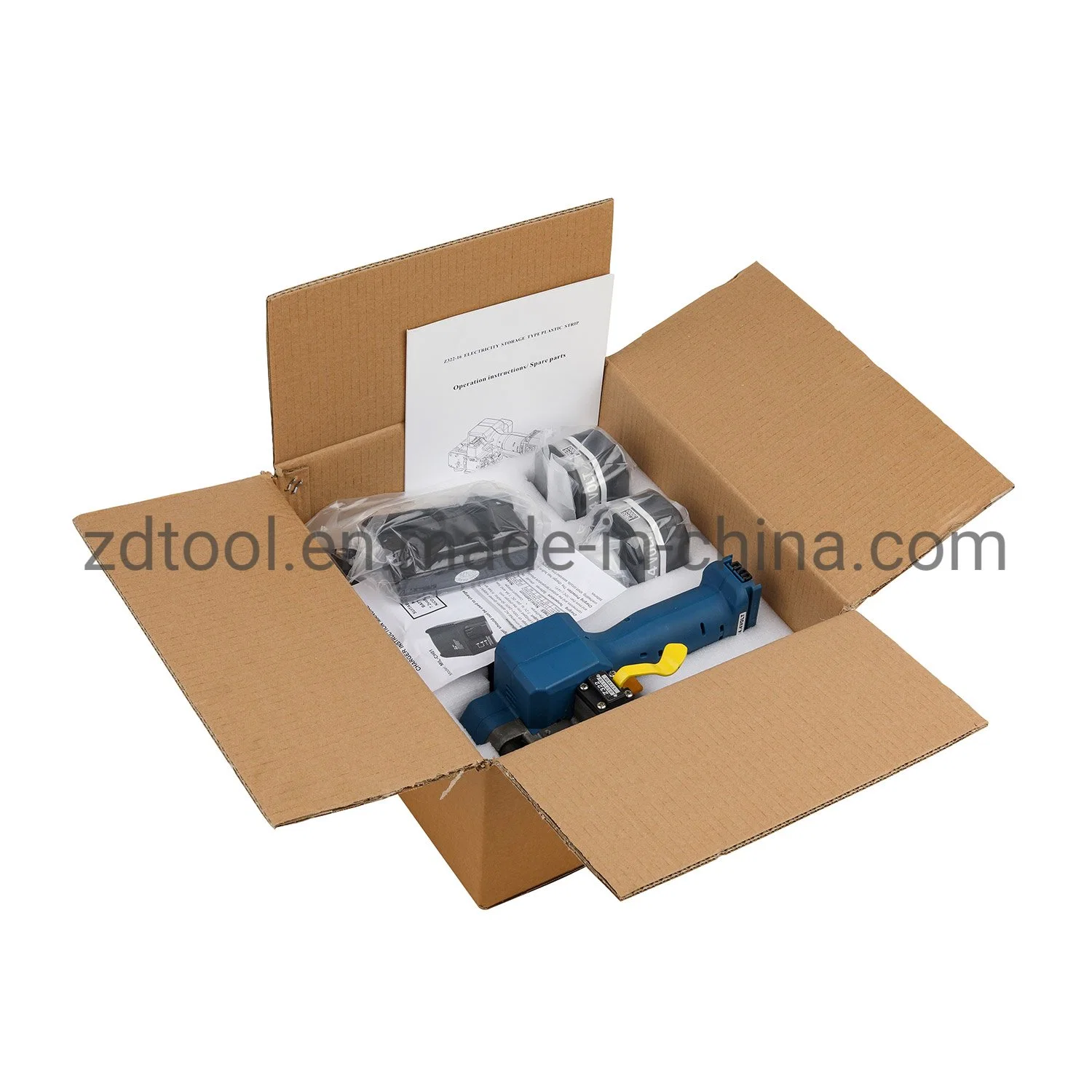 Pallet Battery Hand Plastic Strapping Tool Banding Packing Packaging Bander Machine