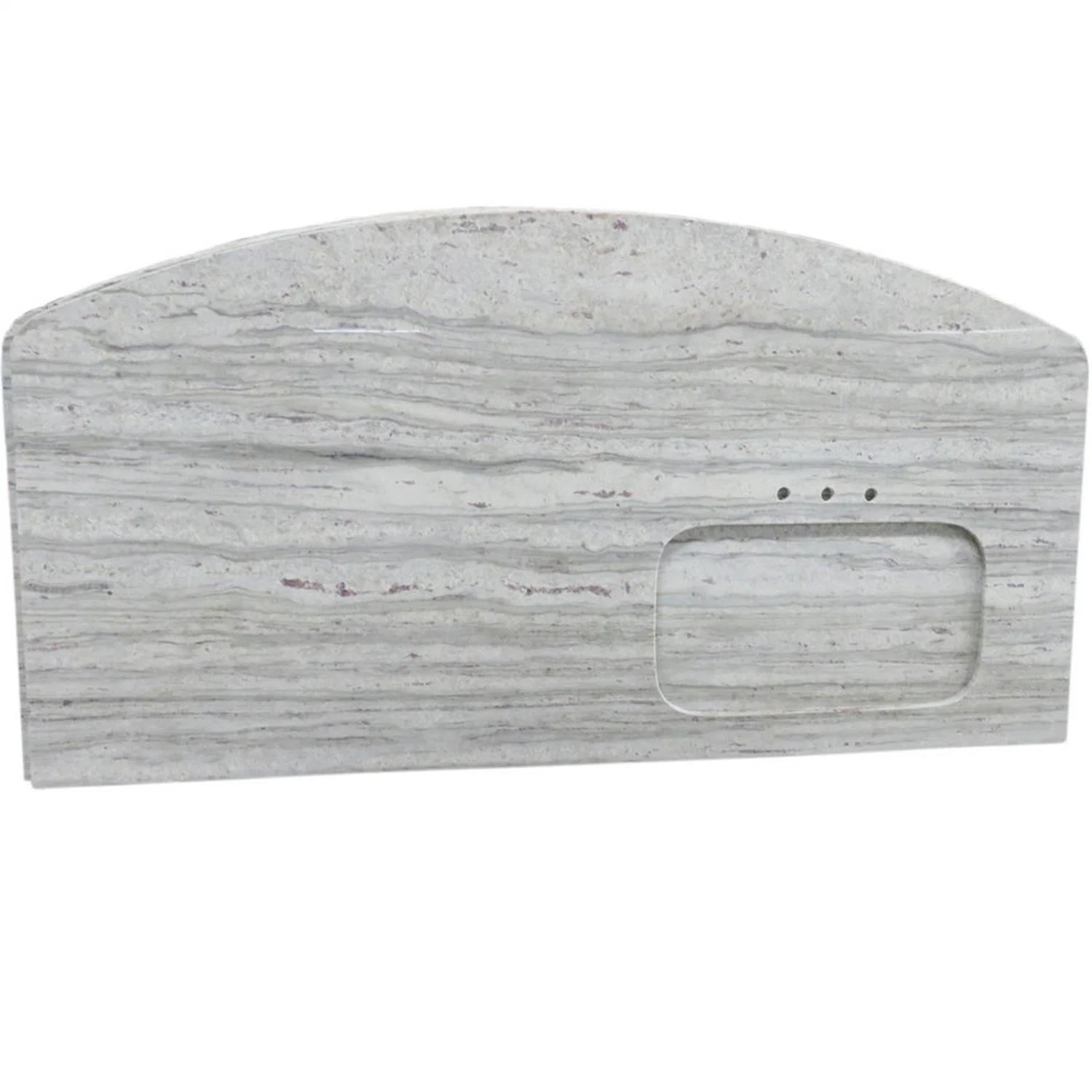 Professional Manufacturers River White Colors Granite Stone Island Countertop