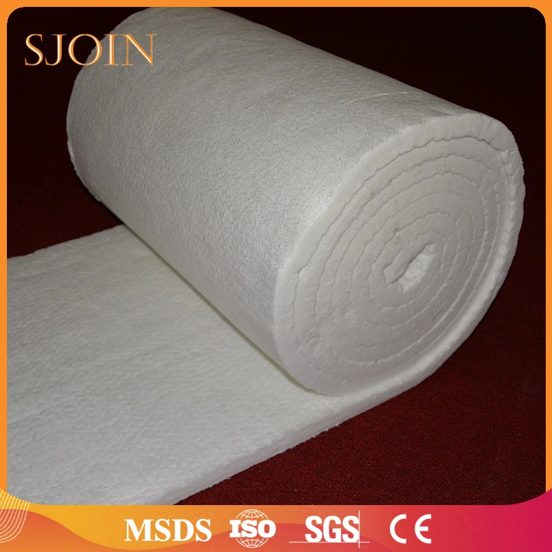 Factory Price 1260 Degree Refractory Alumina Silicate Needle Ceramic Fiber Insulation Blanket Thermawrap Insulation Thermal Insulation Material